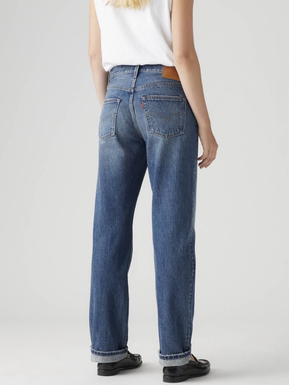 Levis 501 90’s Selvedge Denim Jeans Get on Board Medium Wash Size 29x30 NWT - Picture 3 of 14